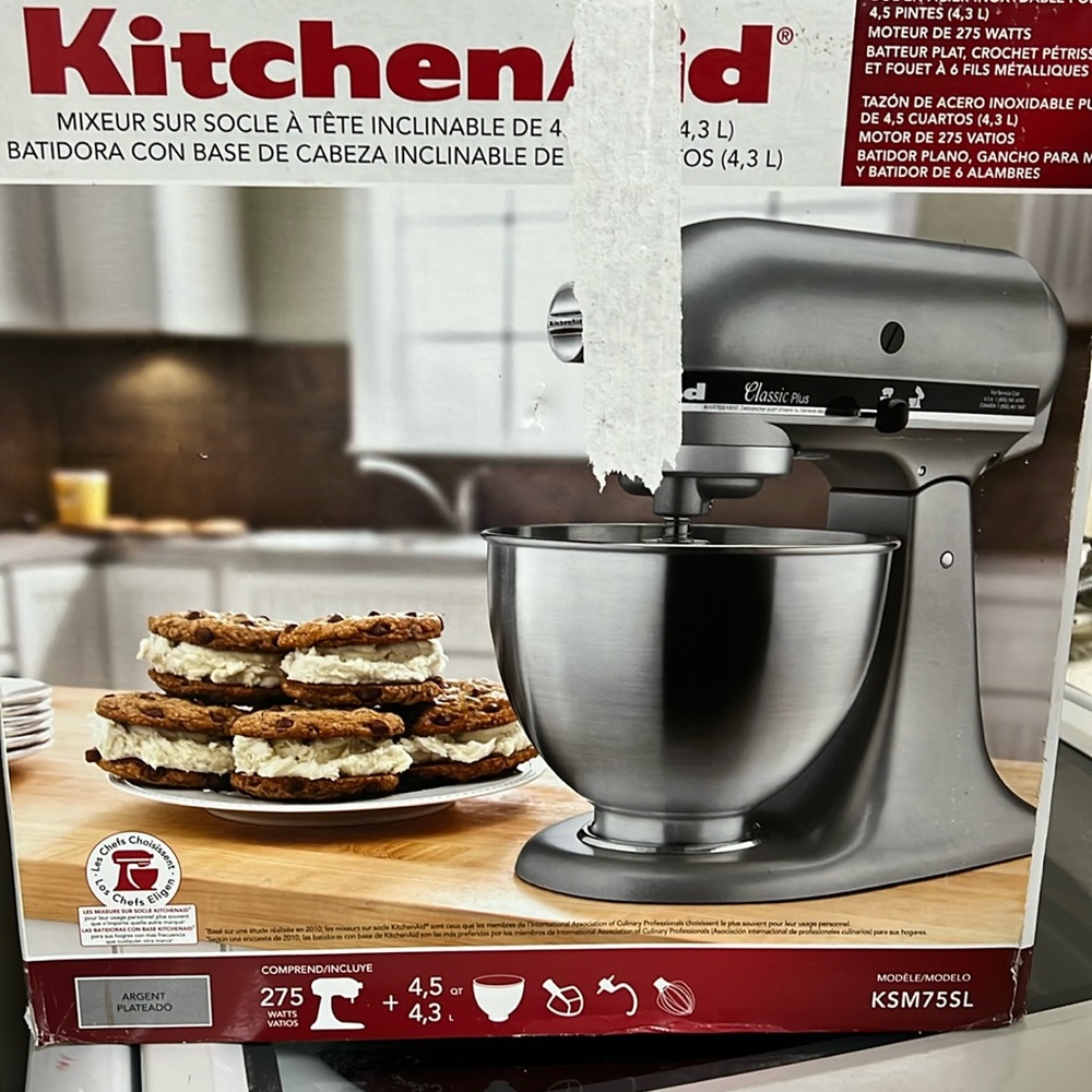 KitchenAid 4.5 Quart (4.3L) Tilt-Head stand mixer